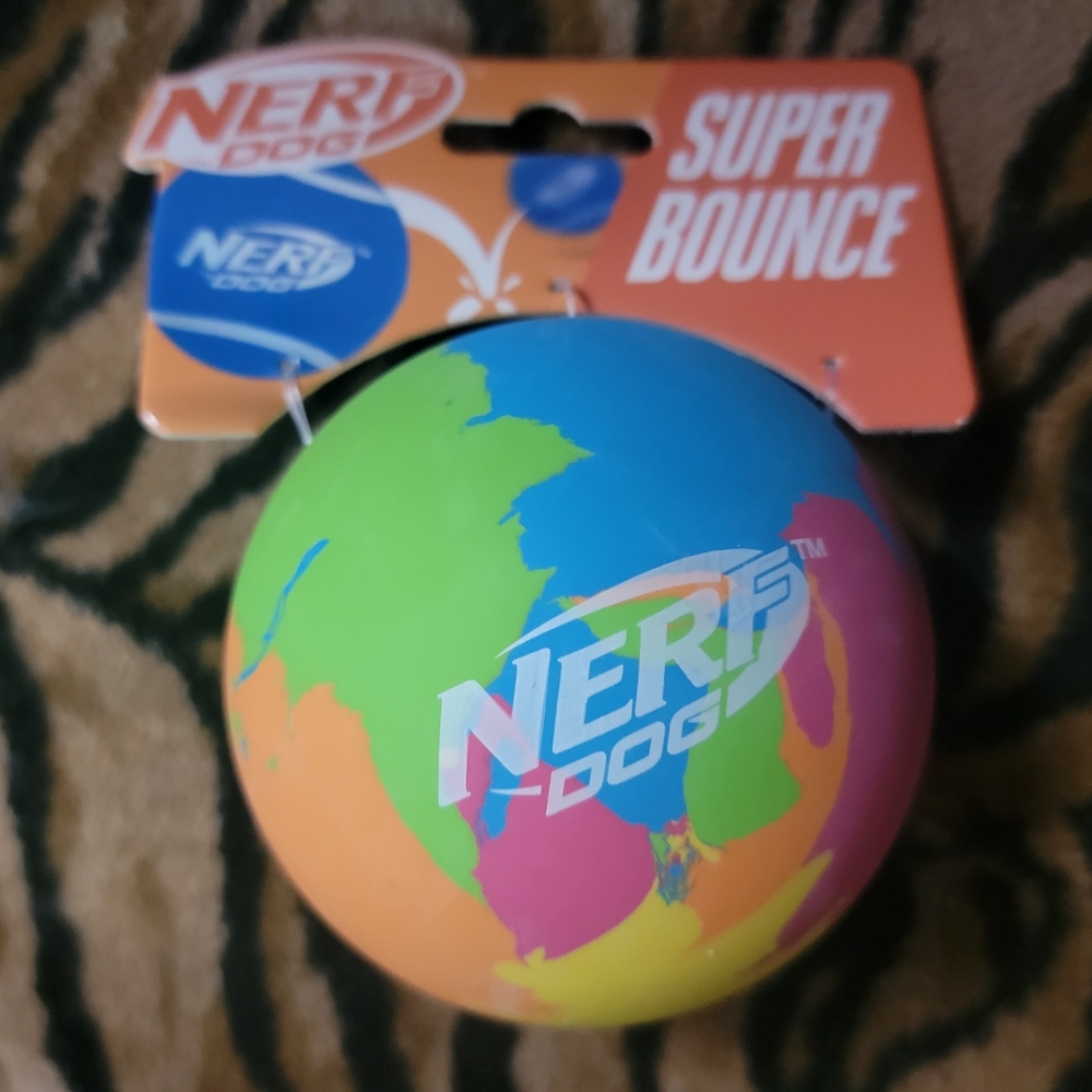 Nerf Dog Vibrant Bounce Ball Large